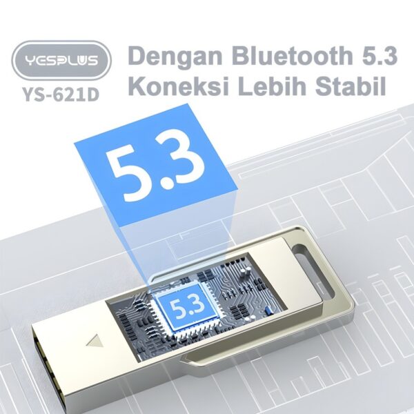 Wireless Car Bluetooth 5.3 Receiver YESPLUS YS-621D